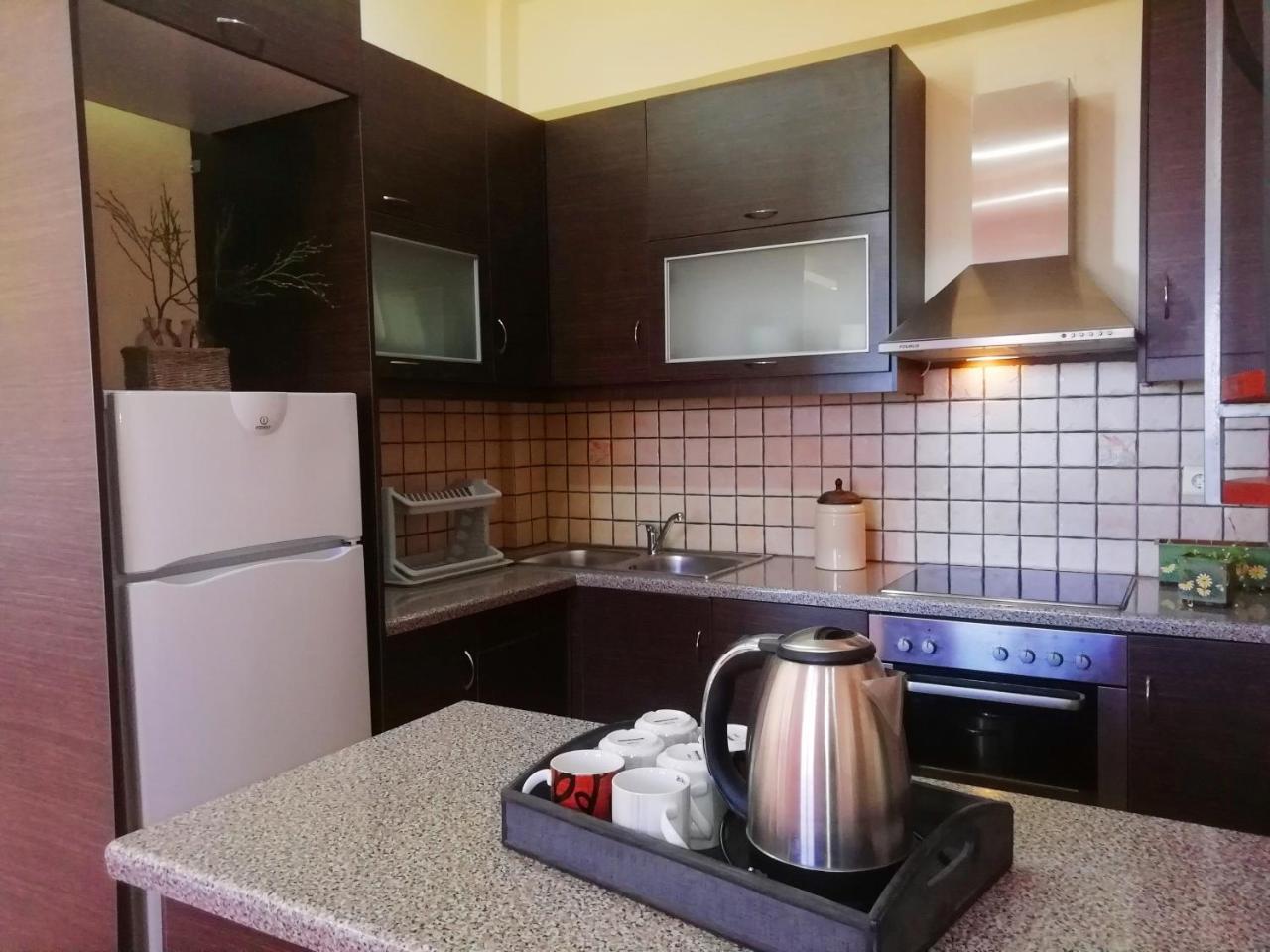 Point Twins Apartments Vrontados ภายนอก รูปภาพ