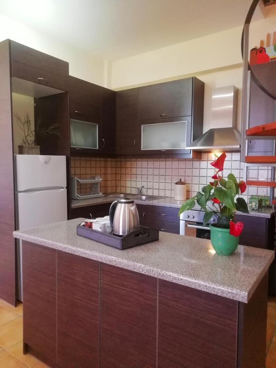 Point Twins Apartments Vrontados ภายนอก รูปภาพ