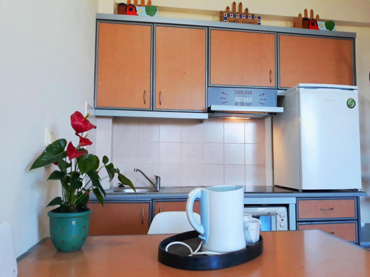 Point Twins Apartments Vrontados ภายนอก รูปภาพ