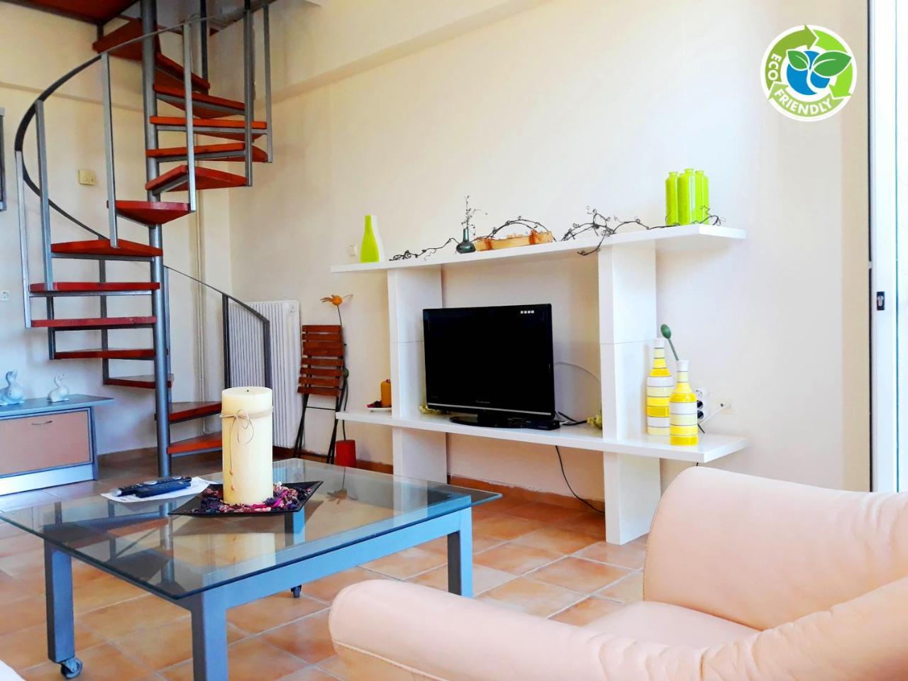 Point Twins Apartments Vrontados ภายนอก รูปภาพ